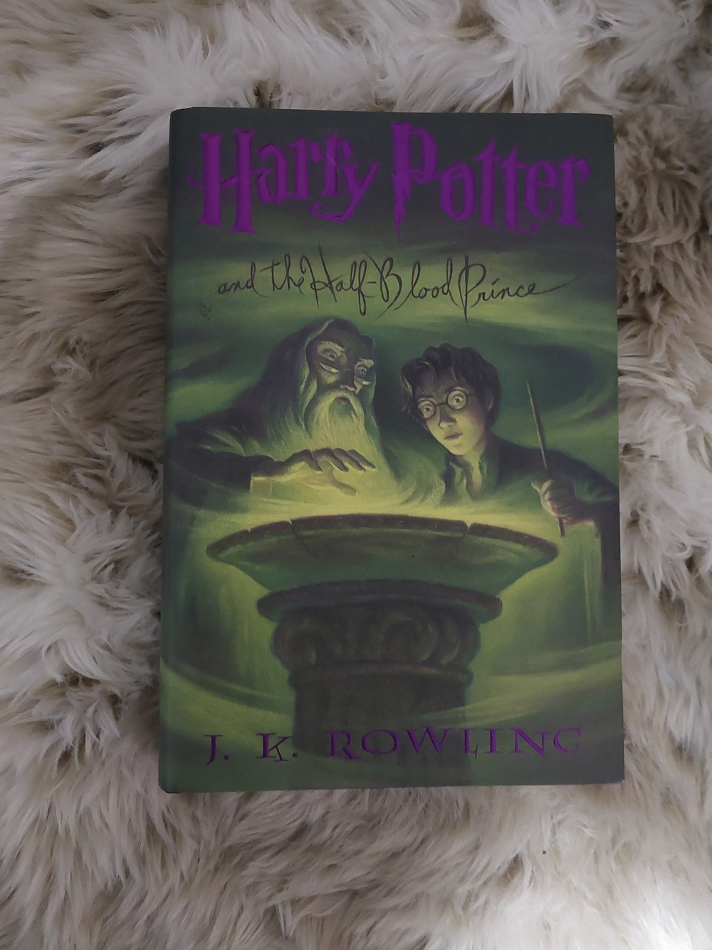 Harry Potter and the Half-Blood Prince Hardcover - Green Cover